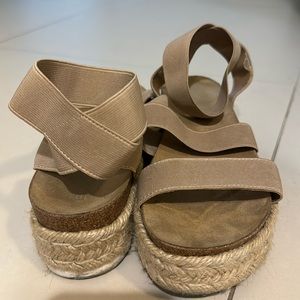 Platform Sandals Size 10